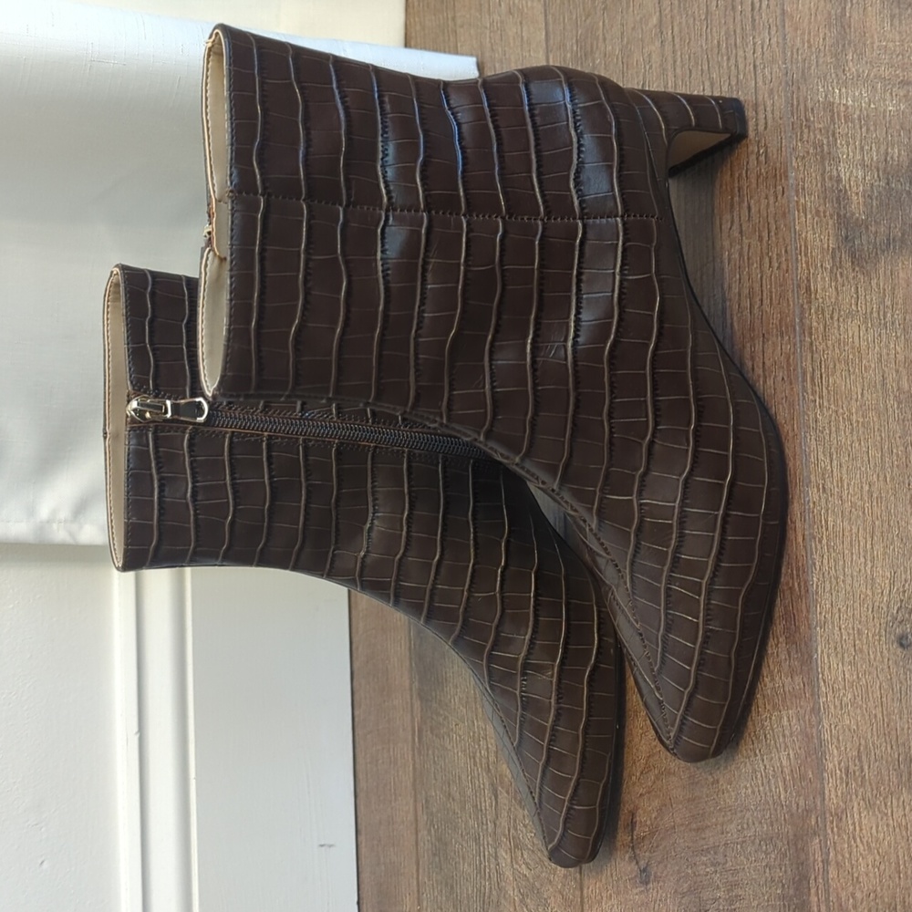 Ann Taylor crocodile boots